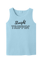 Straight Trippin' - Black Font Unisex Tank Top
