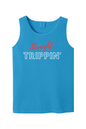 Straight Trippin' - Red/White Font Unisex Tank Top