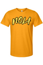 NOLA - Black/Gold Font Unisex Short Sleeve Shhirt