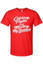 Minding My Business V2 - White Font Unisex Short Shirt