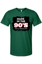 Made in the 90s Original Parts - White/Black Font Unisex Short Sleeve Shirt