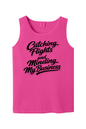 Minding My Business - Black Font Unisex Tank Top