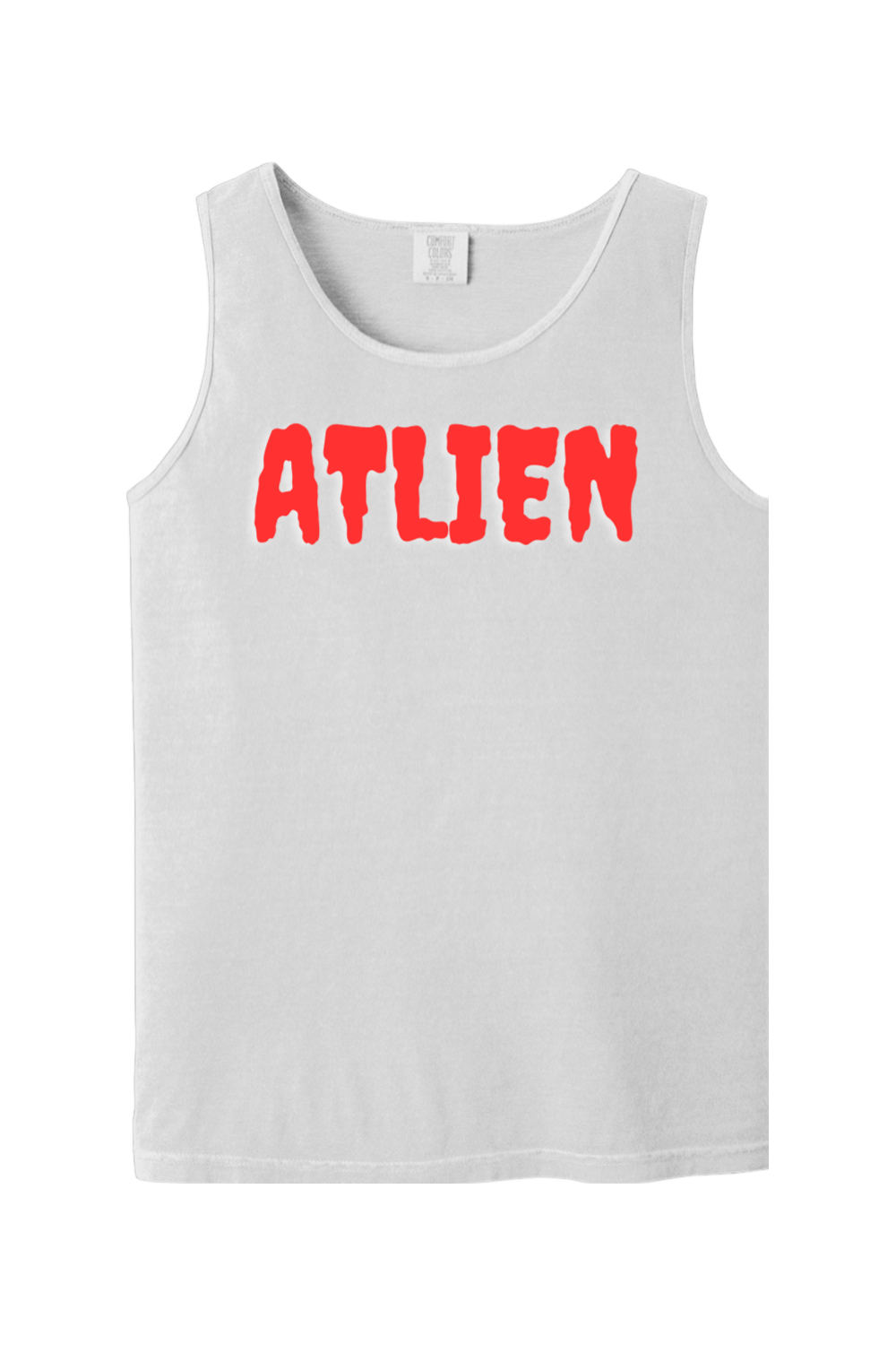ATLien - Red Font Unisex Tank Top