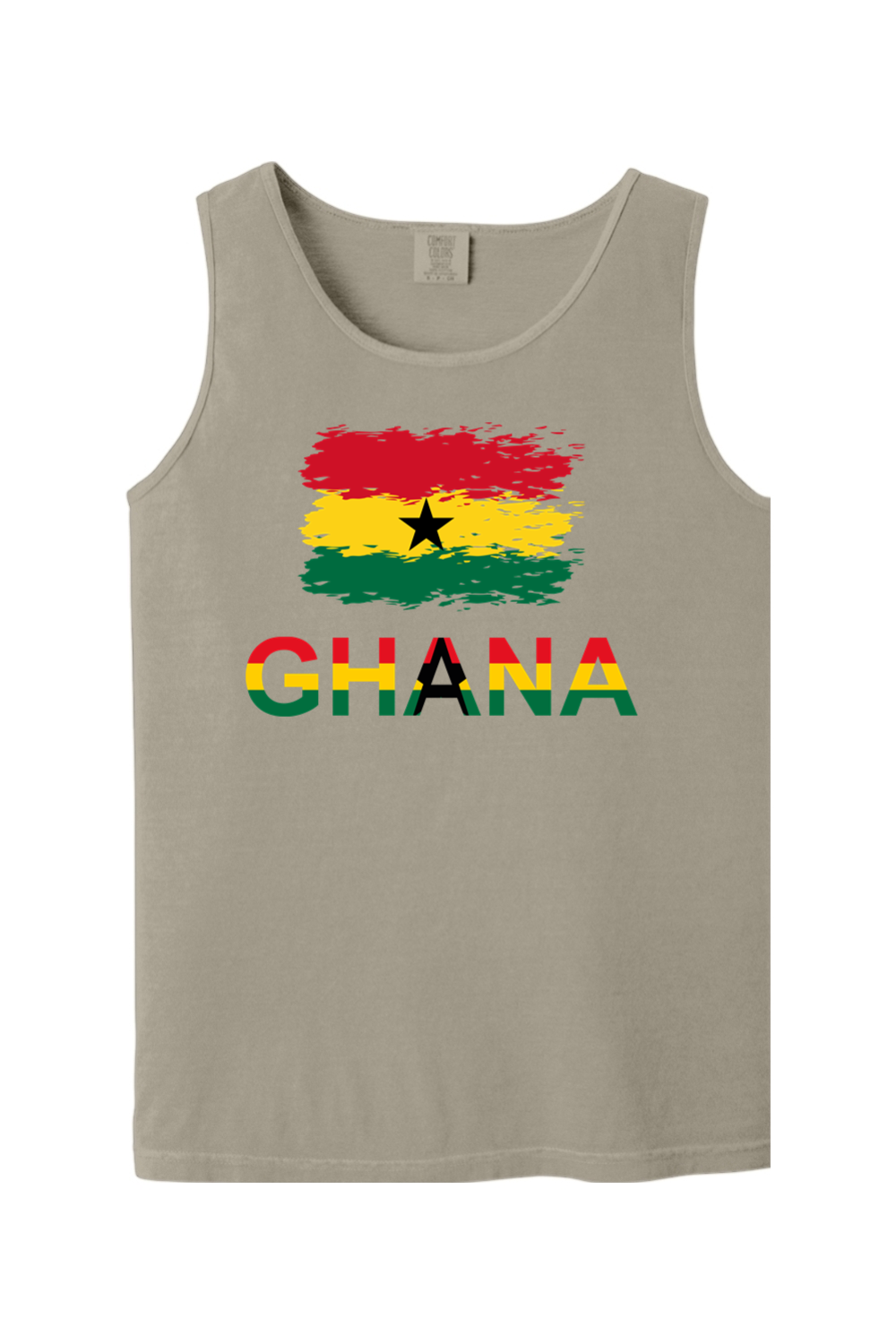 Ghana Flag - Unisex Tank Top