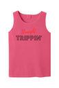 Straight Trippin' - Red/Black Font Unisex Tank Top