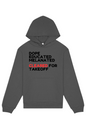 Cleared for Takeoff - Black/Red Font Unisex Heavyweight Hoodie