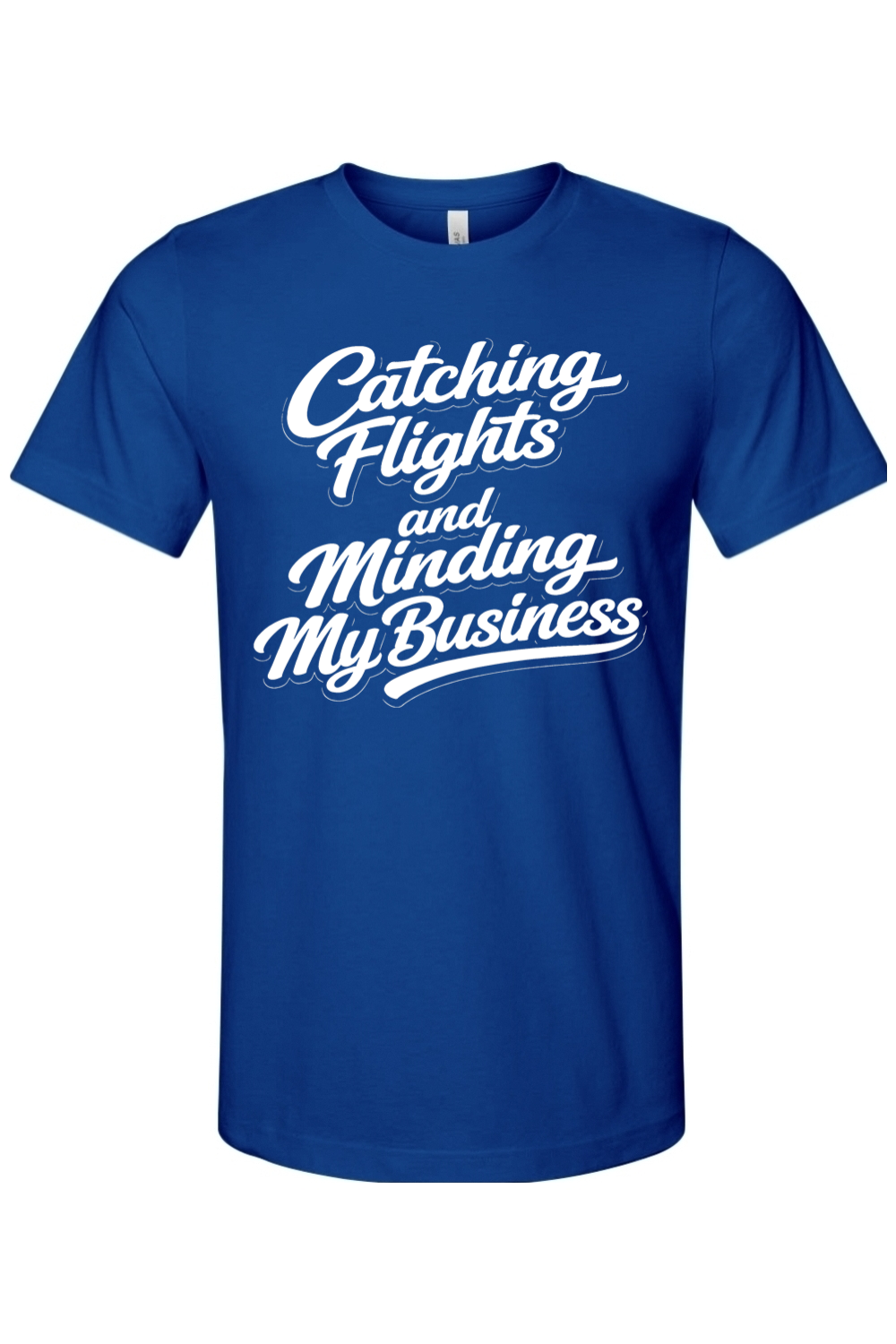 Minding My Business V2 - White Font Unisex Short Shirt