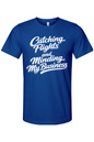 Minding My Business V2 - White Font Unisex Short Shirt