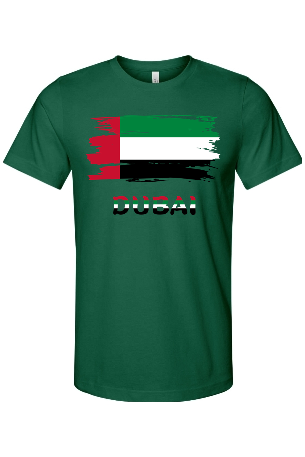 Dubai Flag - Unisex Short Sleeve Shirt