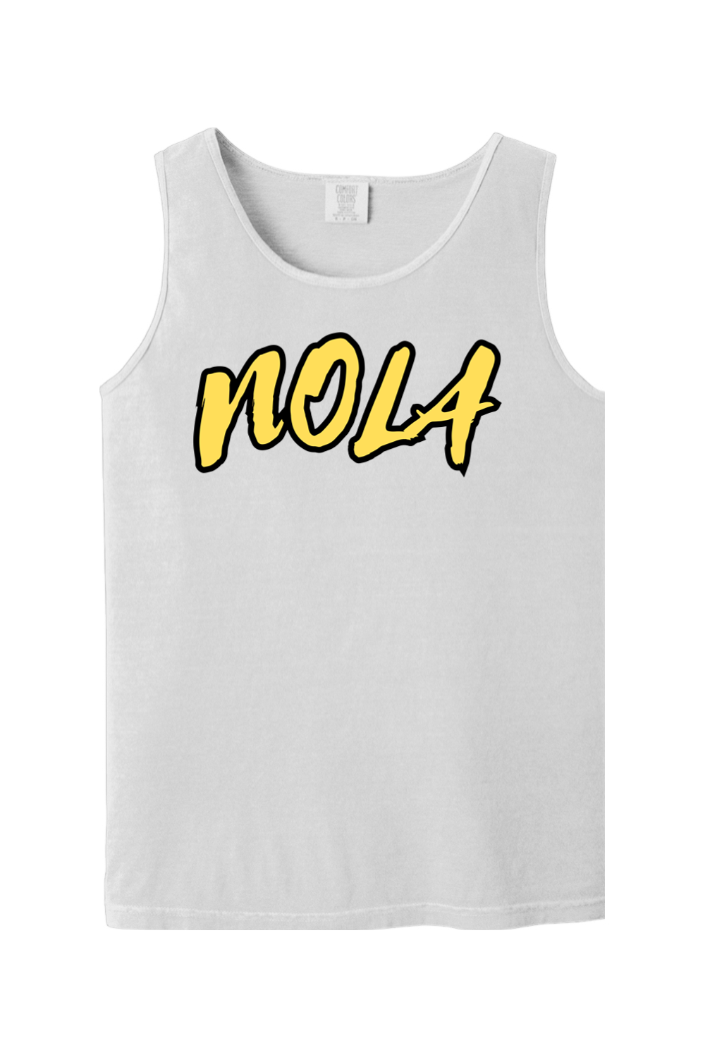 NOLA - Black/Gold Font Unisex Tank Top