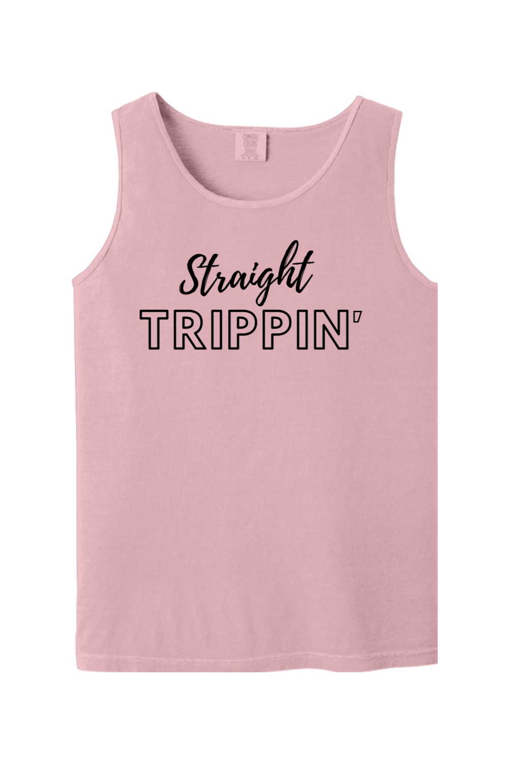 Straight Trippin' - Black Font Unisex Tank Top