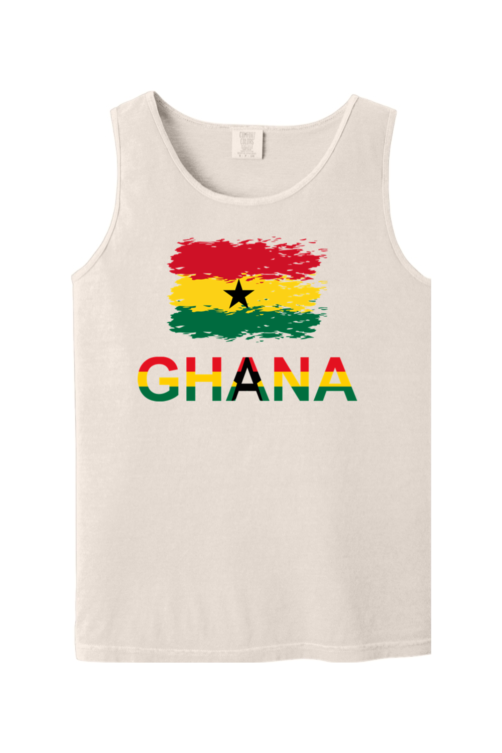 Ghana Flag - Unisex Tank Top