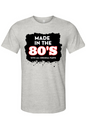 Made in the 80s Original Parts - White/Black Font Unisex Short Sleeve Shirt
