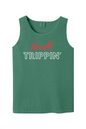 Straight Trippin' - Red/White Font Unisex Tank Top