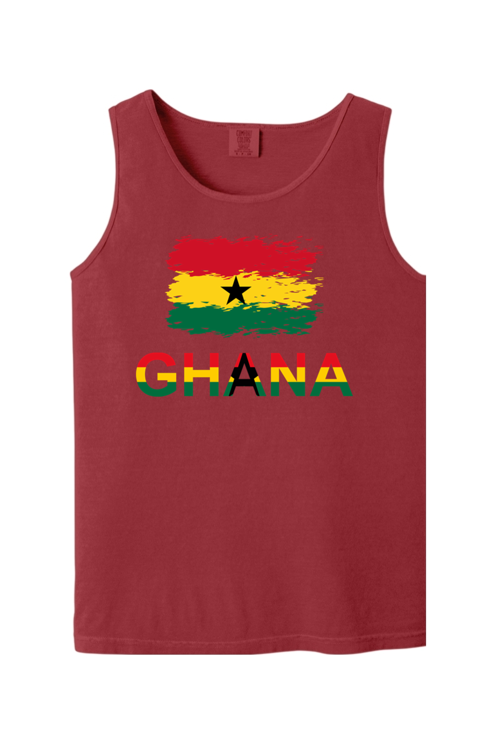 Ghana Flag - Unisex Tank Top