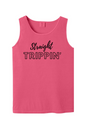 Straight Trippin' - Black Font Unisex Tank Top