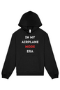 Airplane Mode Era - White/Red Front Unisex Heavyweight Hoodie