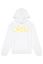 NOLA - Gold/White Font Unisex Heavyweight Hoodie