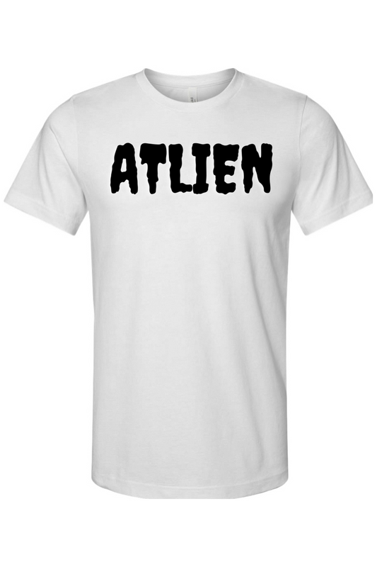 ATLien - Black Font Unisex Short Sleeve Shirt