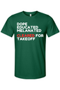 Cleared for Takeoff - White/Red Font Unisex Short Sleeve Shirt