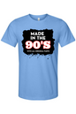 Made in the 90s Original Parts - White/Black Font Unisex Short Sleeve Shirt