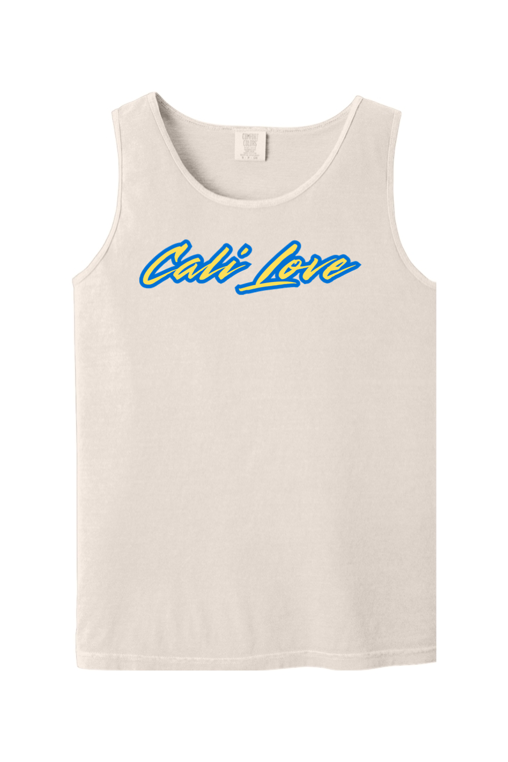 Cali Love - Blue/Yellow Unisex Tank Top