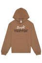 Straight Trippin' - White/Black Unisex Heavyweight Hoodie