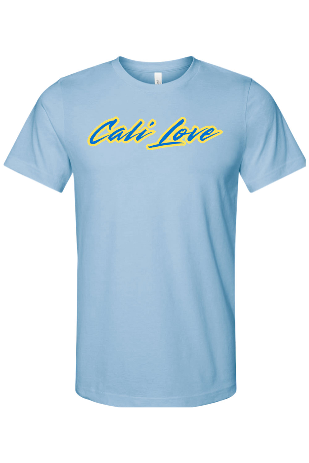 Cali Love - Yellow/Blue Unisex Short Sleeve Shirt
