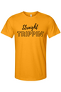 Straight Trippin' - Black Font Unisex Short Sleeve Shirt