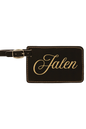 Jalen - 4 1/4" x 2 3/4" Laserable Leatherette Luggage Tag