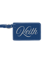 Keith - 4 1/4" x 2 3/4" Laserable Leatherette Luggage Tag
