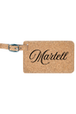 Martell - 4 1/4" x 2 3/4" Laserable Leatherette Luggage Tag