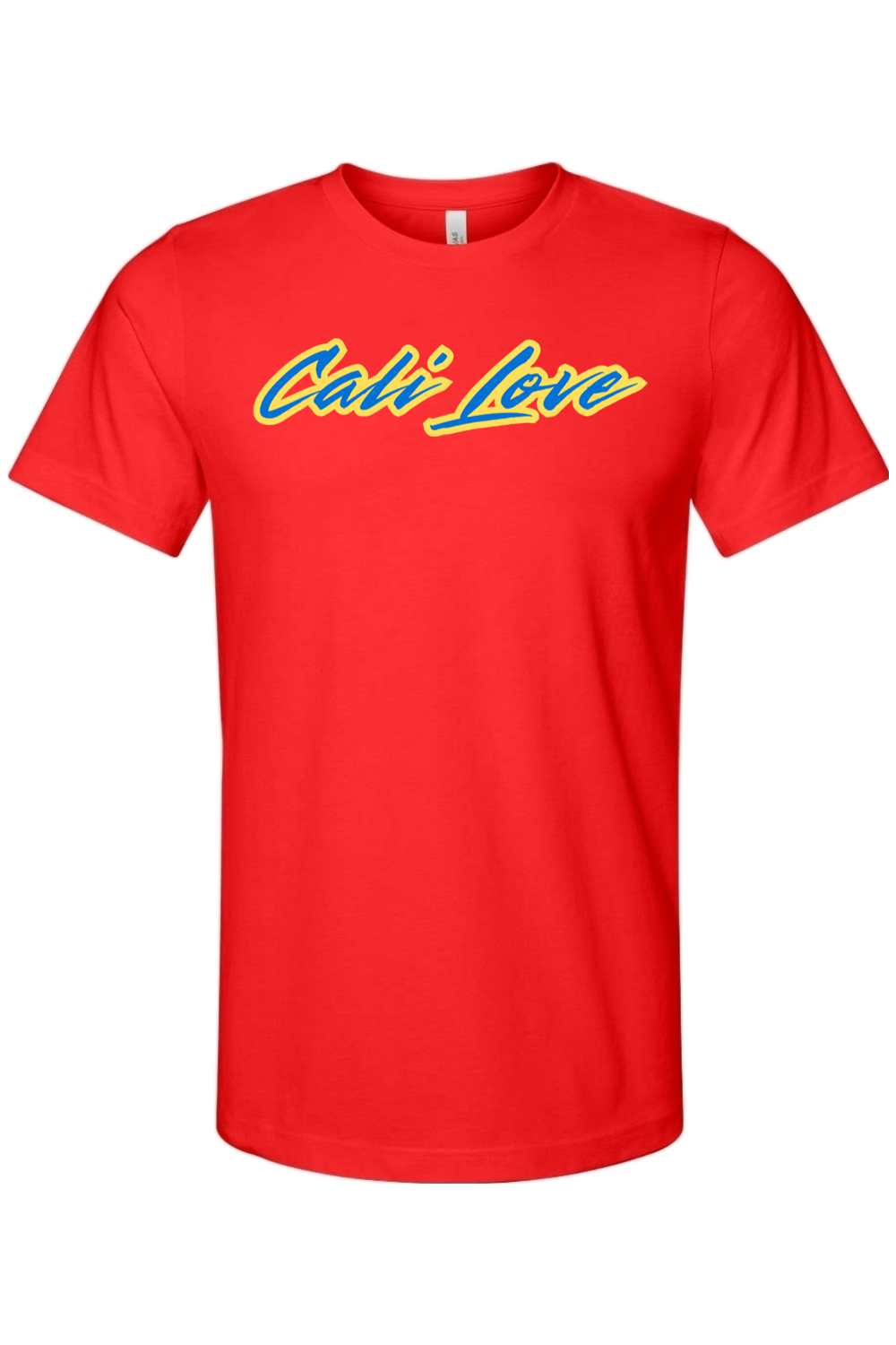 Cali Love - Yellow/Blue Unisex Short Sleeve Shirt