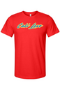 Cali Love - Yellow/Blue Unisex Short Sleeve Shirt