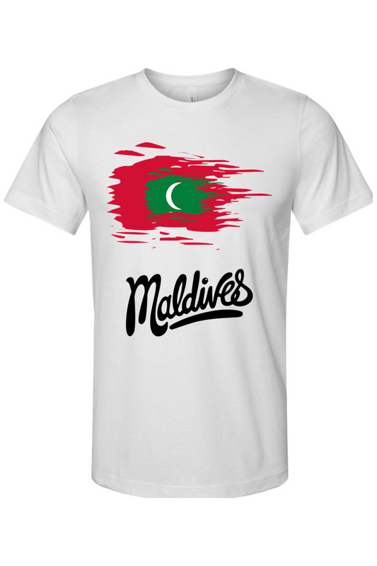 Maldives Flag - Unisex Short Sleeve Shirt