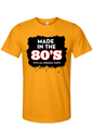 Made in the 80s Original Parts - White/Black Font Unisex Short Sleeve Shirt