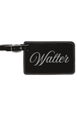 Walter - 4 1/4" x 2 3/4" Laserable Leatherette Luggage Tag