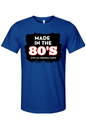 Made in the 80s Original Parts - White/Black Font Unisex Short Sleeve Shirt