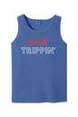 Straight Trippin' - Red/White Font Unisex Tank Top