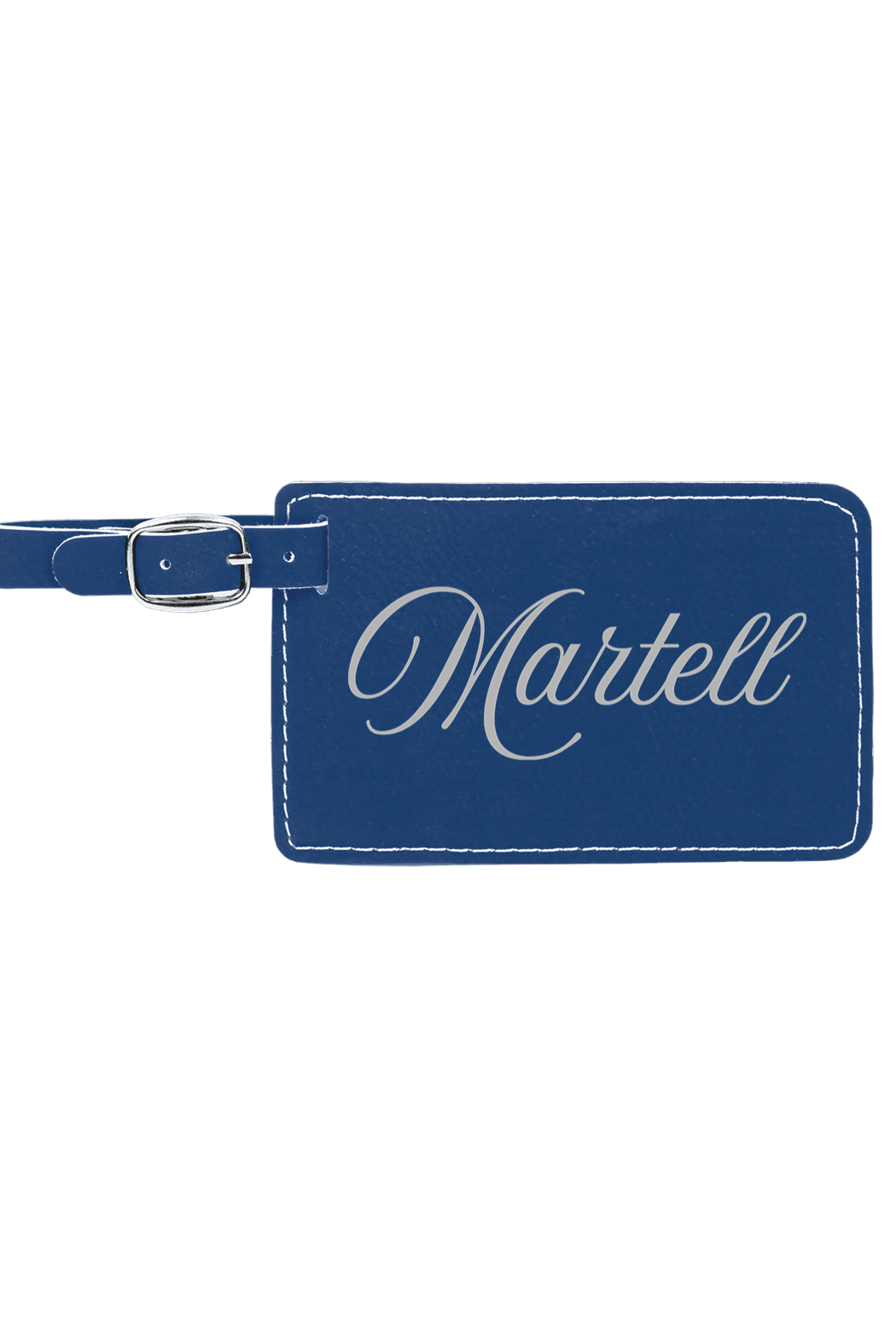 Martell - 4 1/4" x 2 3/4" Laserable Leatherette Luggage Tag