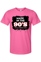 Made in the 90s Original Parts - White/Black Font Unisex Short Sleeve Shirt