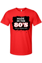Made in the 80s Original Parts - White/Black Font Unisex Short Sleeve Shirt