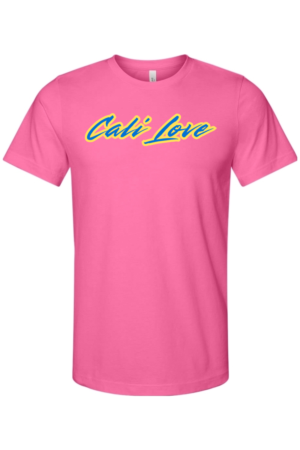 Cali Love - Yellow/Blue Unisex Short Sleeve Shirt