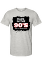 Made in the 90s Original Parts - White/Black Font Unisex Short Sleeve Shirt