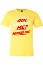 How You Gon Upgrade Me? - White/Red Font Unisex Short Sleeve Shirt