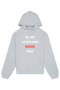Airplane Mode Era - White/Red Front Unisex Heavyweight Hoodie