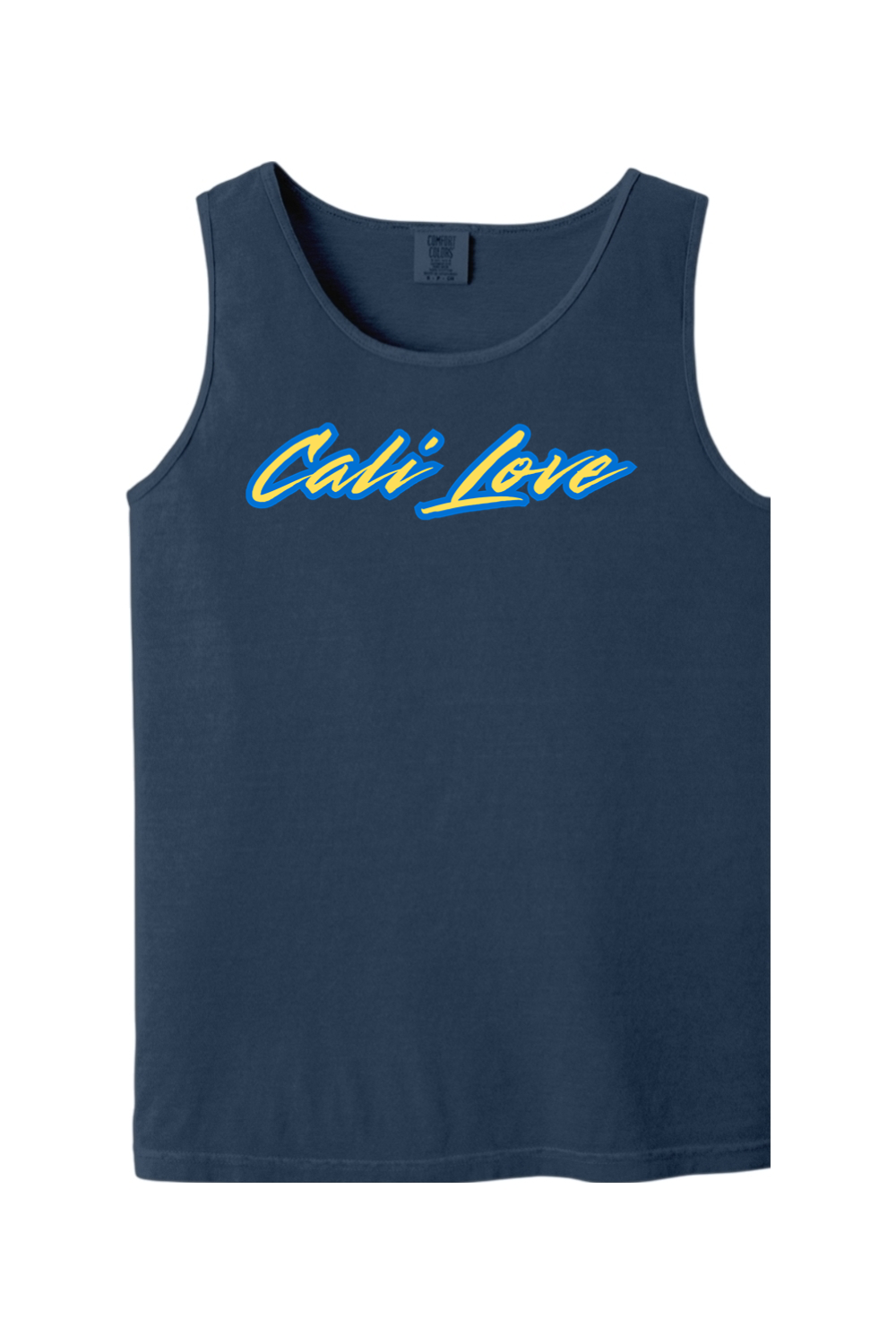 Cali Love - Blue/Yellow Unisex Tank Top
