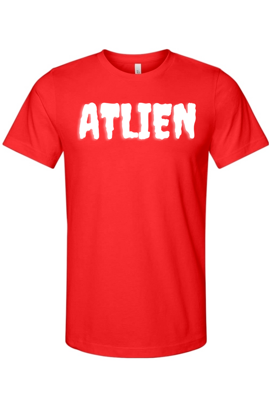 ATLien - White Font Unisex Short Sleeve Shirt