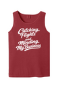 Minding My Business - White Font Unisex Tank Top