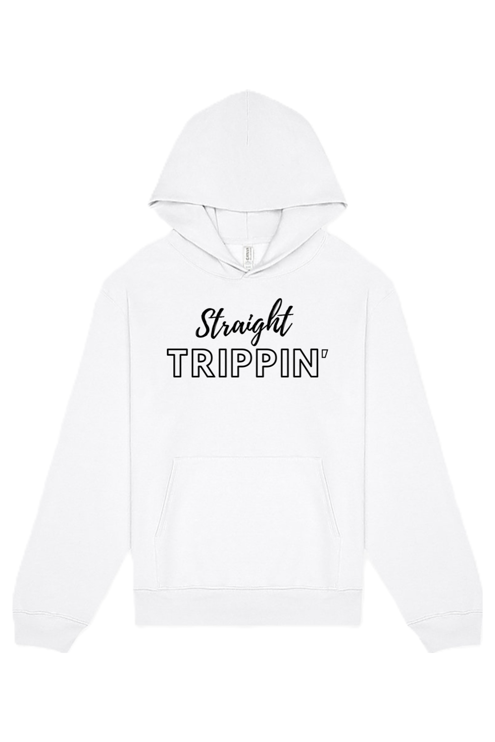 Straight Trippin' - Black Font Unisex  Heavyweight Hoodie